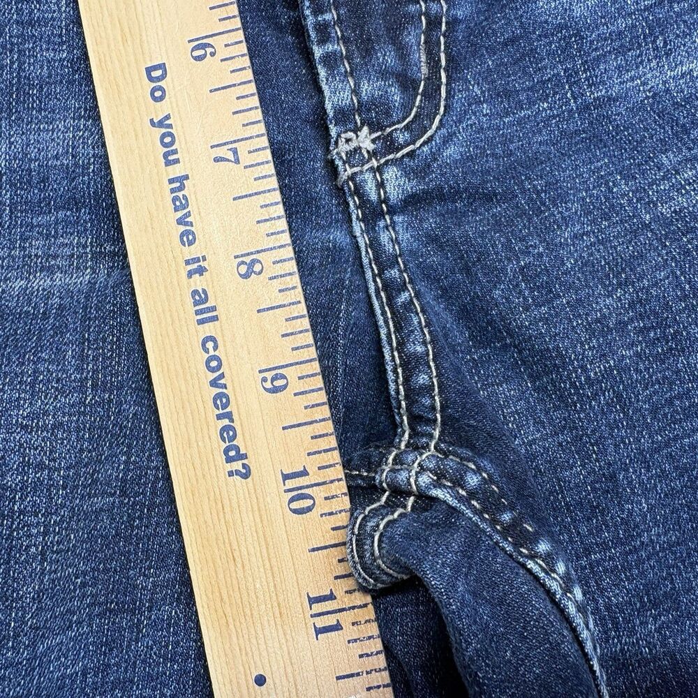 Silver Jeans Women's Boyfriend Jeans in Dark Blue Wash - Picture 9 of 10